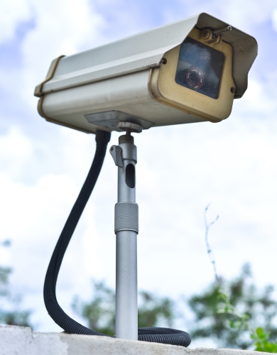 image of a security camera